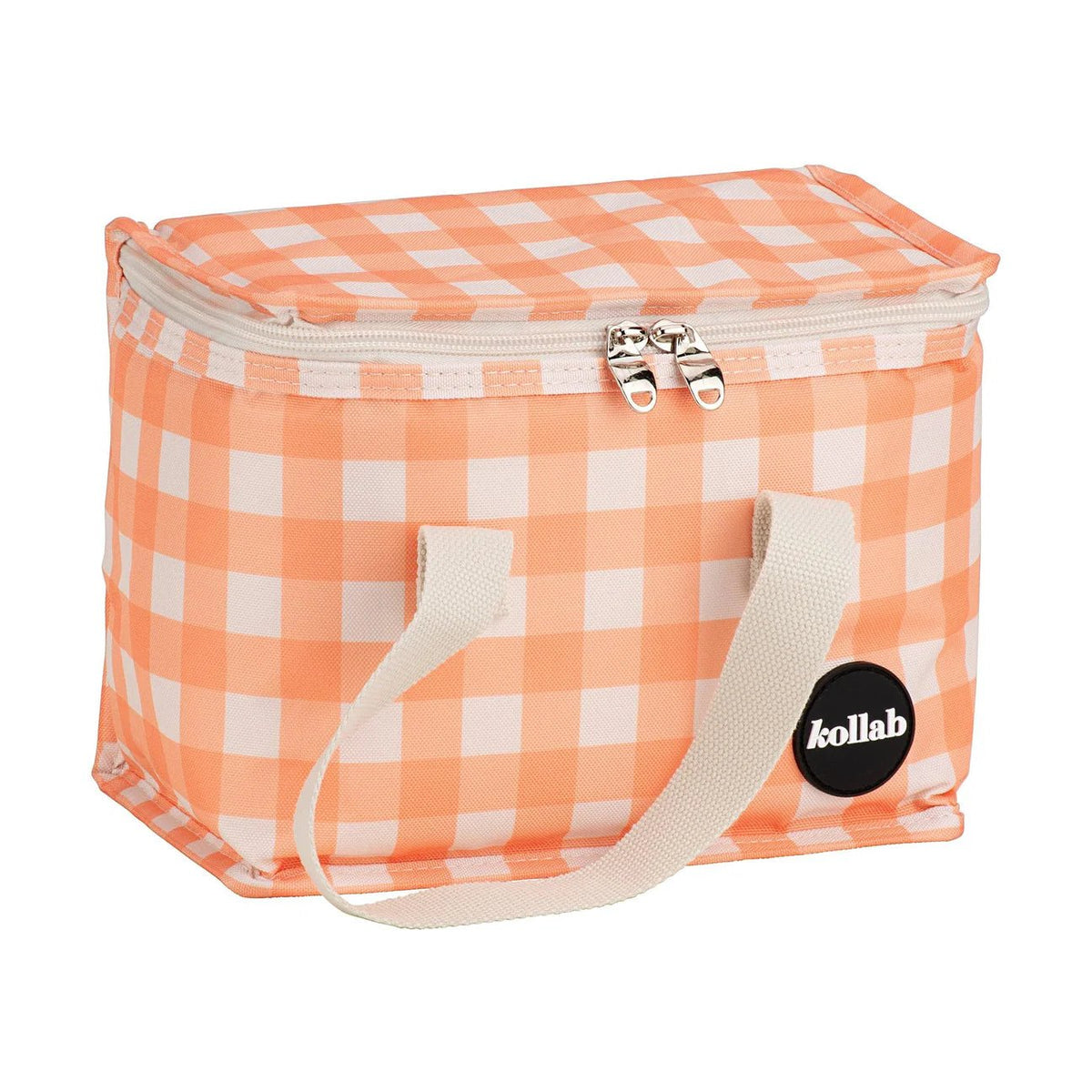 Kollab - Lunch Box Watermelon Peach Check