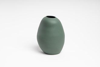 Buy Harmie Vase Darby - Forest Green by Ned Collections - at White Doors & Co