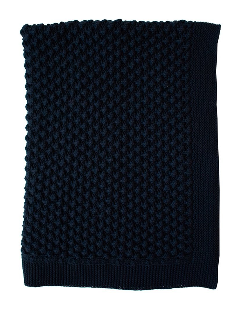 Mini Popcorn Blanket - Indigo