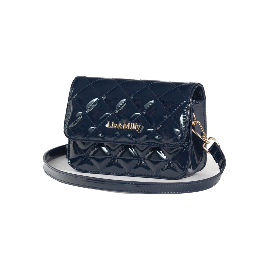 Buy Rosie Small - Patent Navy by Liv & Milly - at White Doors & Co