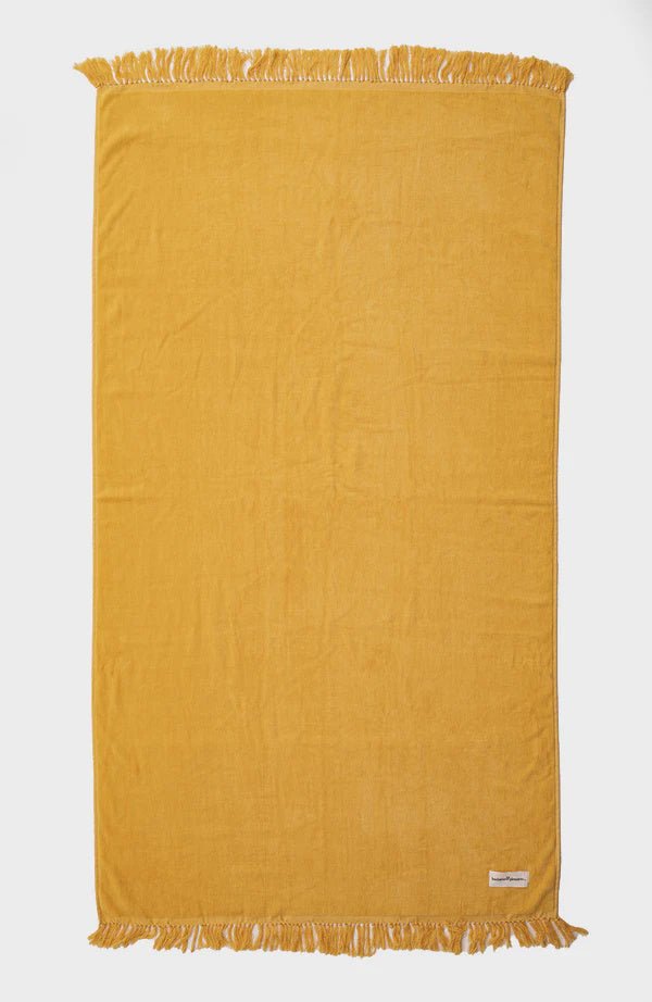 Buy THE BEACH TOWEL - VINTAGE GOLD by Business & Pleasure - at White Doors & Co