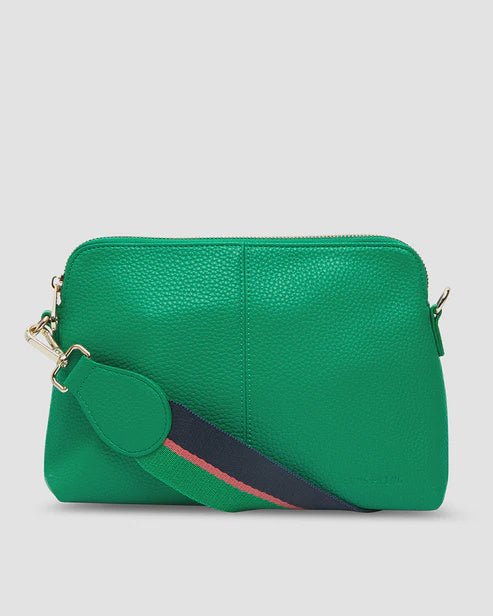 Buy Burbank Crossbody Large- Green by Elms & King - at White Doors & Co