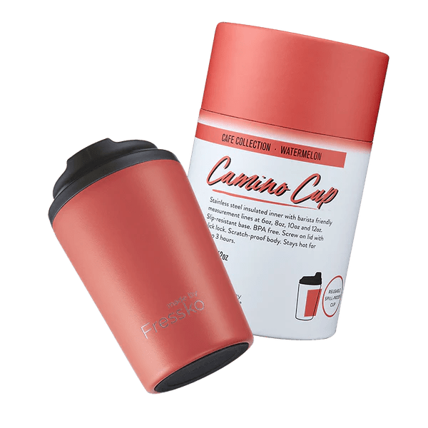 Buy Camino Coffee Cup - Watermelon 340ml/12oz by Made By Fressko - at White Doors & Co