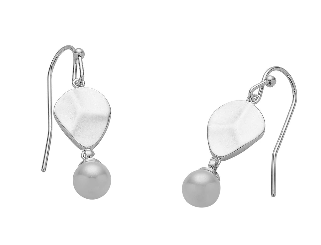 Buy Dee Silver Earrings by Liberte - at White Doors & Co