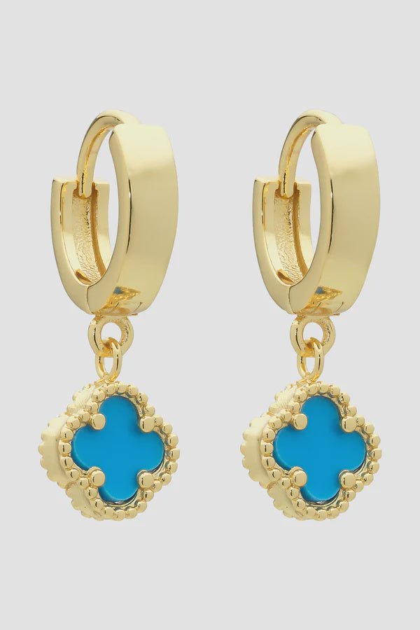 Buy Duchess Gold Ocean Earring by Liberte - at White Doors & Co