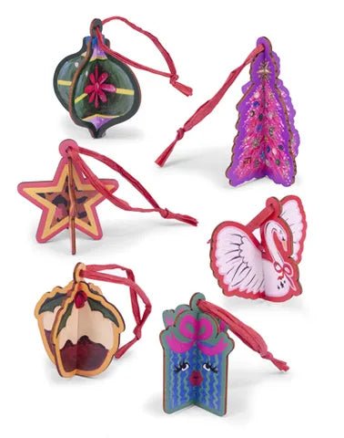 Buy Eleanor Bowmer - Luxury Crackers - 13 Inch - Harlequin - Set of 6 by Paperie - at White Doors & Co