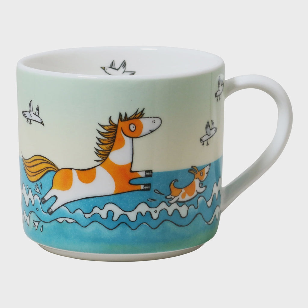 Buy Goes to the Beach Mug / RGA x Alison Lester by Robert Gordon - at White Doors & Co