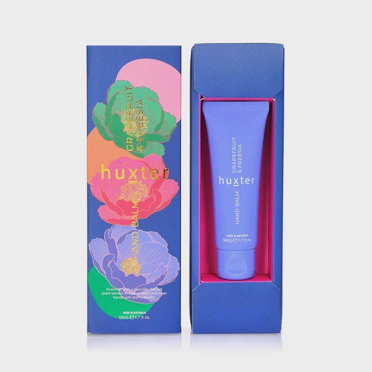 Buy Hand Balm Gift Box | Grapefruit & Freesia 50ml by Huxter - at White Doors & Co