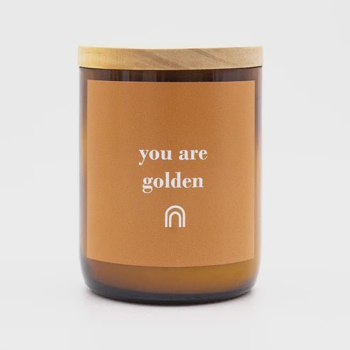 Buy Happy Days Candle - You are Golden by The Commonfolk Traders - at White Doors & Co