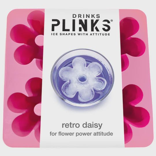 Buy Ice Cube Tray - Daisy Pink Regular price by Drinks Plinks - at White Doors & Co
