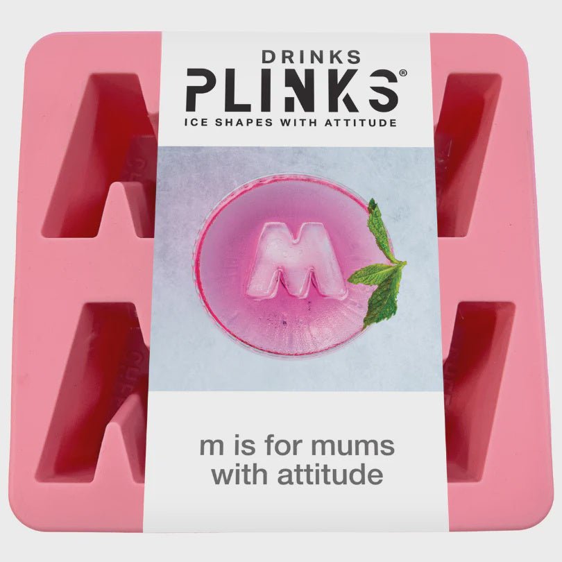 Buy Ice Cube Tray - M is for Mum by Drinks Plinks - at White Doors & Co