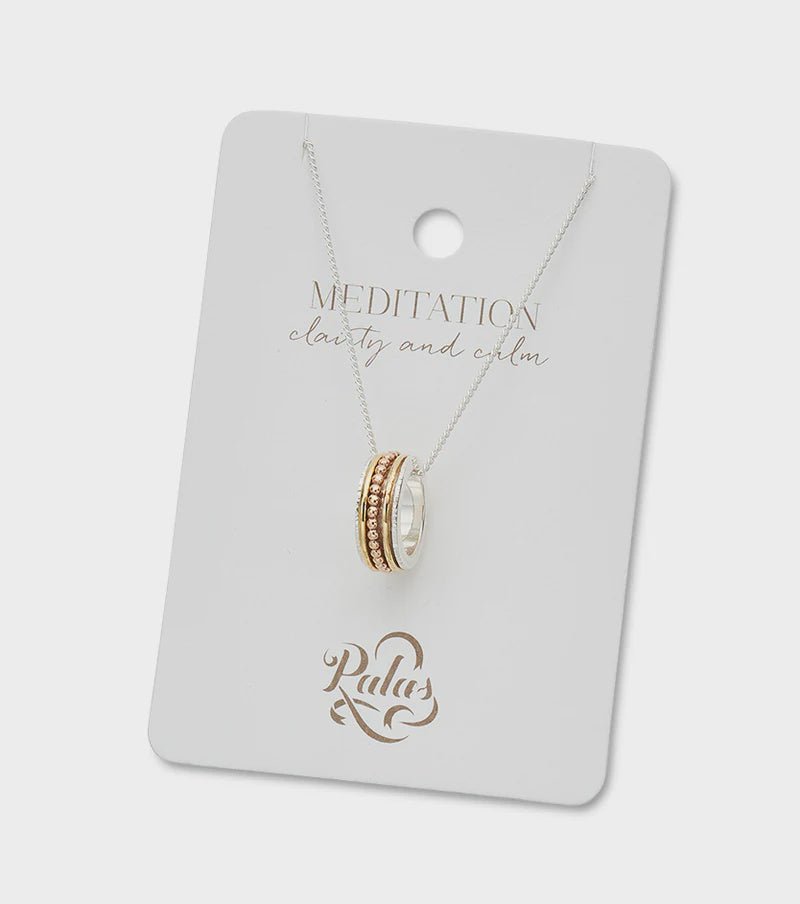 Buy Meditation spinning necklace by Palas - at White Doors & Co