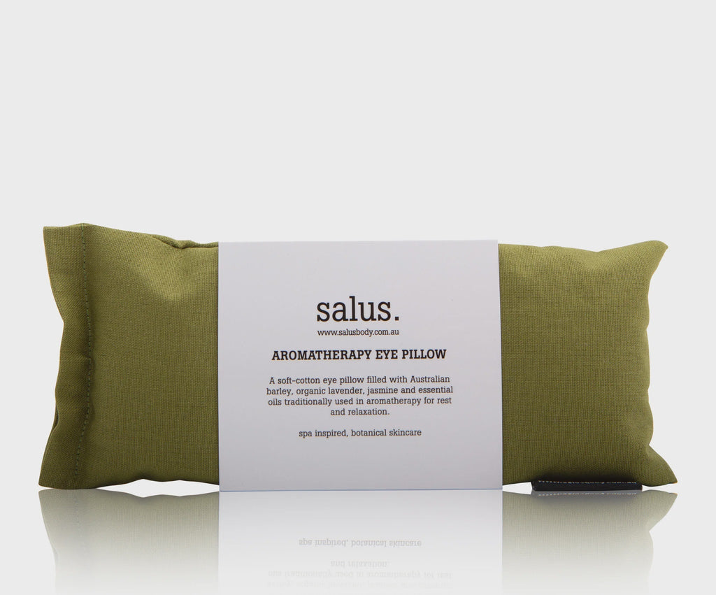 Buy Moss Green Aromatherapy Eye Pillow by Salus - at White Doors & Co