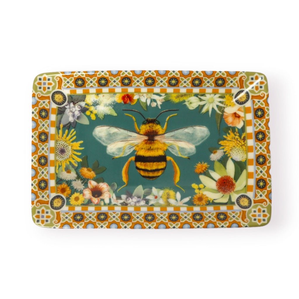 Buy Rectangle Trinket Tray Good Evening Vol 2 by La La Land - at White Doors & Co
