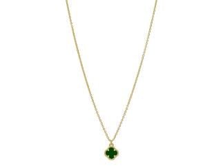 Buy Reign Gold Jade Necklace by Liberte - at White Doors & Co