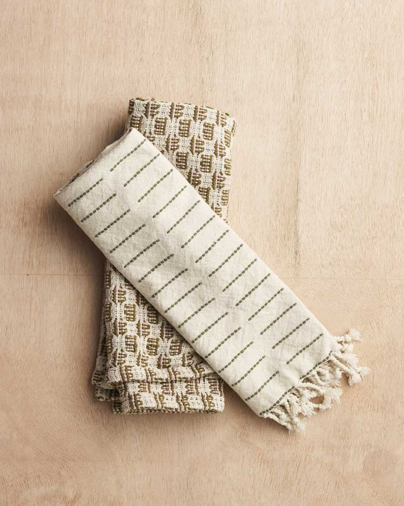 Buy Set of 2 Tea Towels / Nora by Robert Gordon - at White Doors & Co