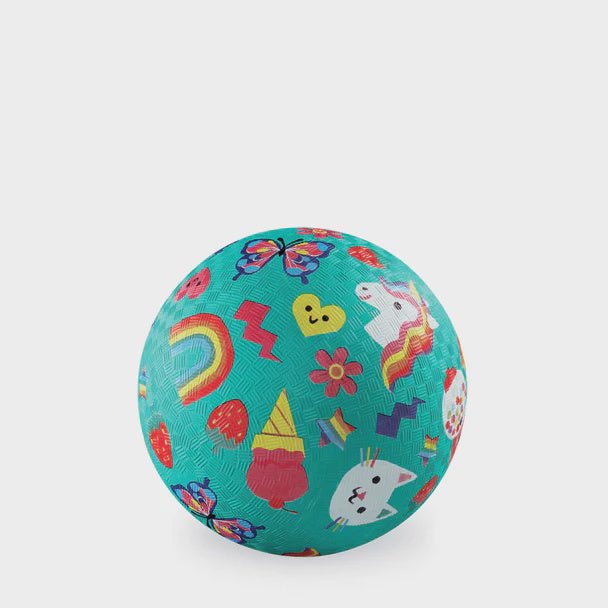 Buy 5 Inch Playground Ball - Smiley by Tiger Tribe - at White Doors & Co