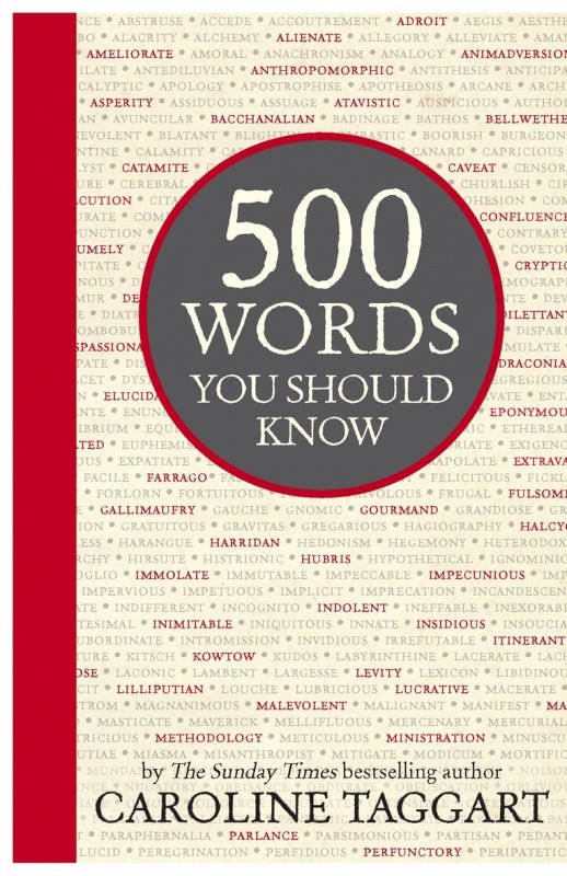 Buy 500 Words You Should Know by Hardie Grant - at White Doors & Co