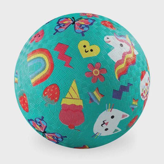 Buy 7 Inch Playground Ball - Smiley by Tiger Tribe - at White Doors & Co