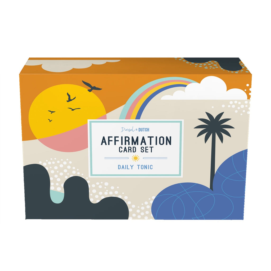 Buy Affirmation Cards - Daily Tonic by Diesel And Dutch - at White Doors & Co