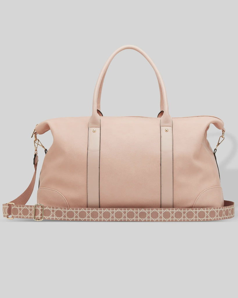 Buy Alexis Weekender Travel Bag- Blush by Louenhide - at White Doors & Co