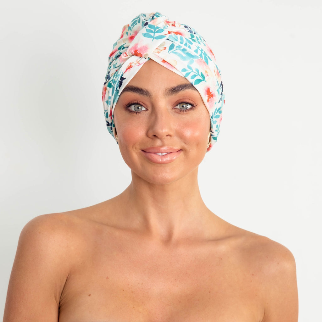 Buy Amelie - Shower Cap Fleur Lumiere by Louvelle - at White Doors & Co