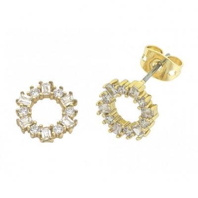 Buy Anna Earrings- Gold by Liberte - at White Doors & Co