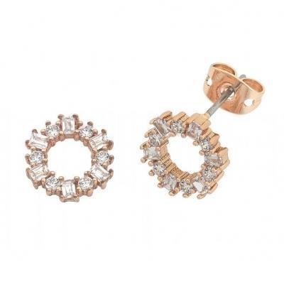 Buy Anna Earrings- Rose Gold by Liberte - at White Doors & Co