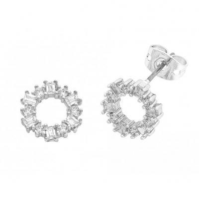 Buy Anna Earrings- Silver by Liberte - at White Doors & Co