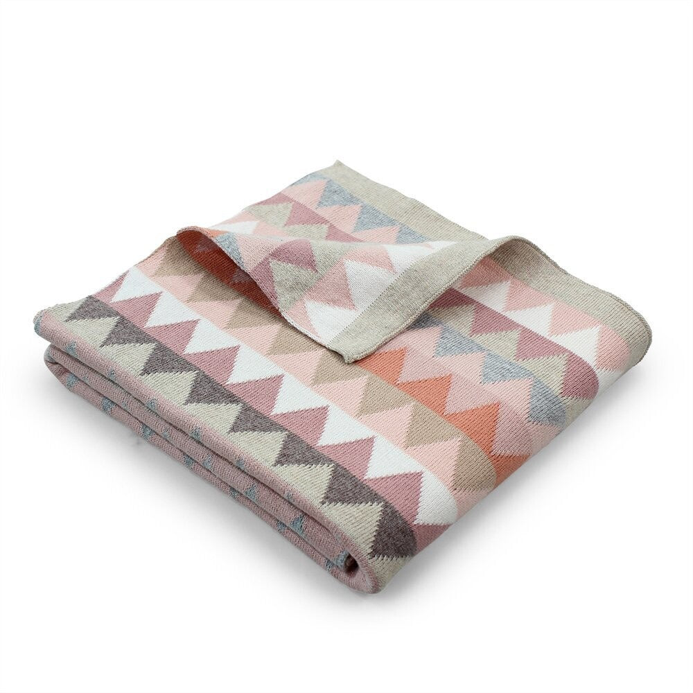 Buy Archie Stroller Blanket - Pink by DLux - at White Doors & Co