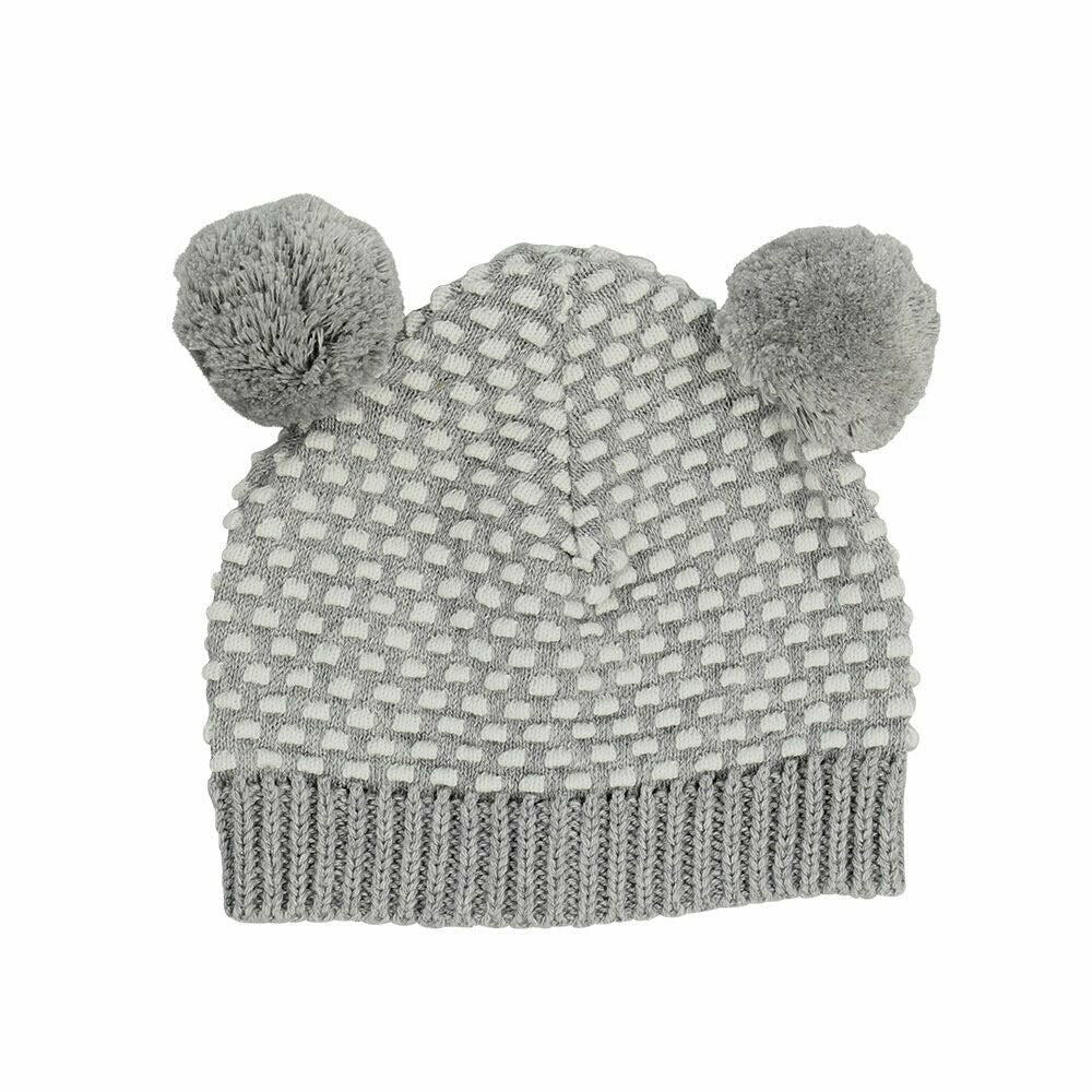 Buy Arkie Pom Pom Hat - Grey by DLux - at White Doors & Co