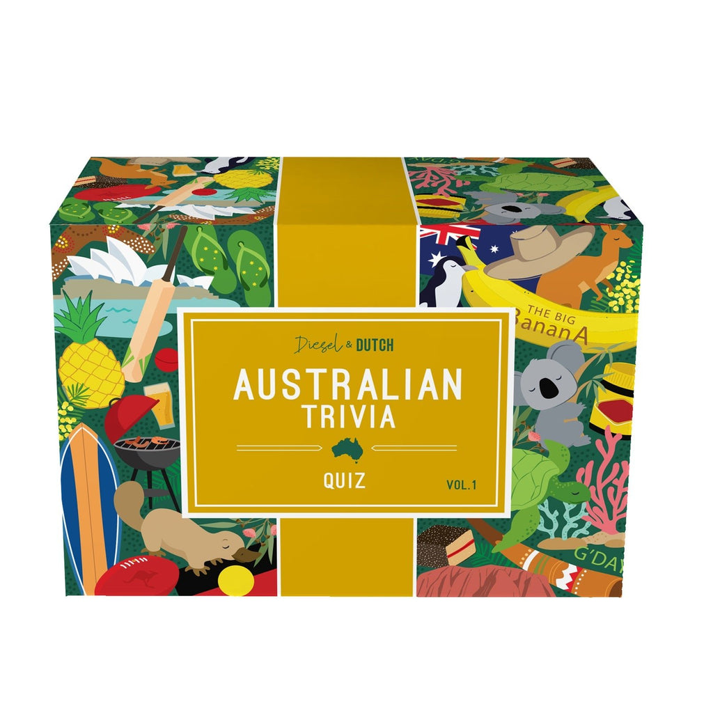 Buy Australiana Trivia Box by Diesel And Dutch - at White Doors & Co