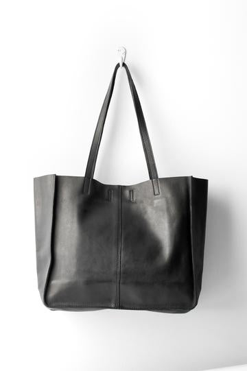 Buy Baby Unlined Tote - Black by Ju Ju and Co - at White Doors & Co
