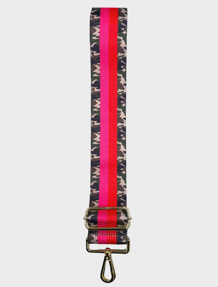 Bag Strap - Camo Red Pink – White Doors & Co