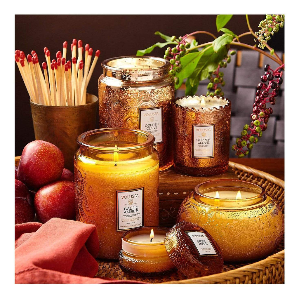 Buy Baltic Amber Candle by Voluspa - at White Doors & Co
