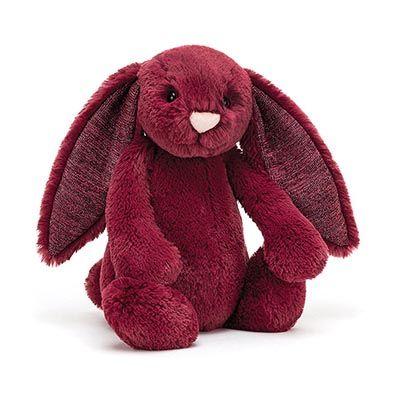 Buy Bashful Sparkly Cassis Bunny Small by IndependenceStudios - at White Doors & Co