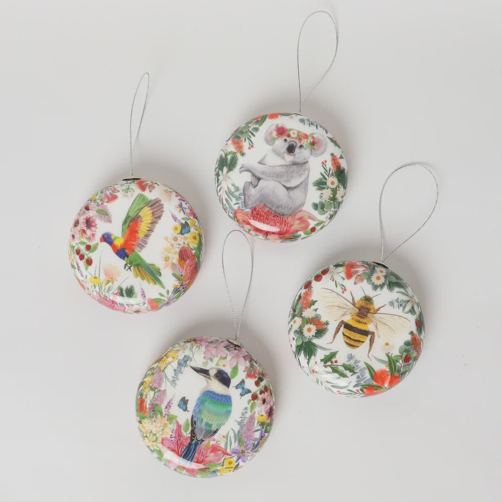 Buy Bauble Set Enchanted Garden by La La Land - at White Doors & Co