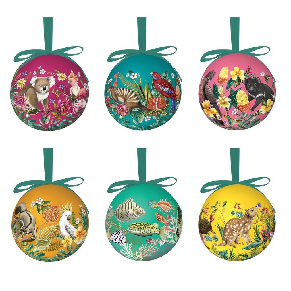 Buy Bauble Set Exotic Paradiso by La La Land - at White Doors & Co