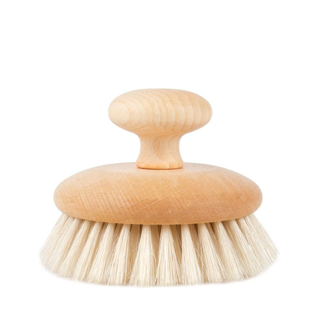 Buy Beechwood Massage Brush - Round by Redecker - at White Doors & Co