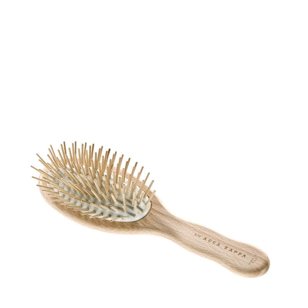 Buy Beechwood Oval Brush by Acca Kappa - at White Doors & Co