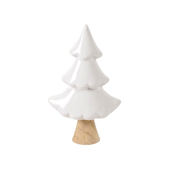 Buy Bergen Timber Ceramic White Tree Large by Swing - at White Doors & Co