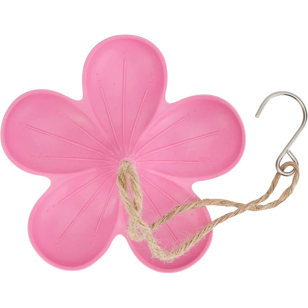 Buy Bird Feeder Bamboo - Pink by Annabel Trends - at White Doors & Co