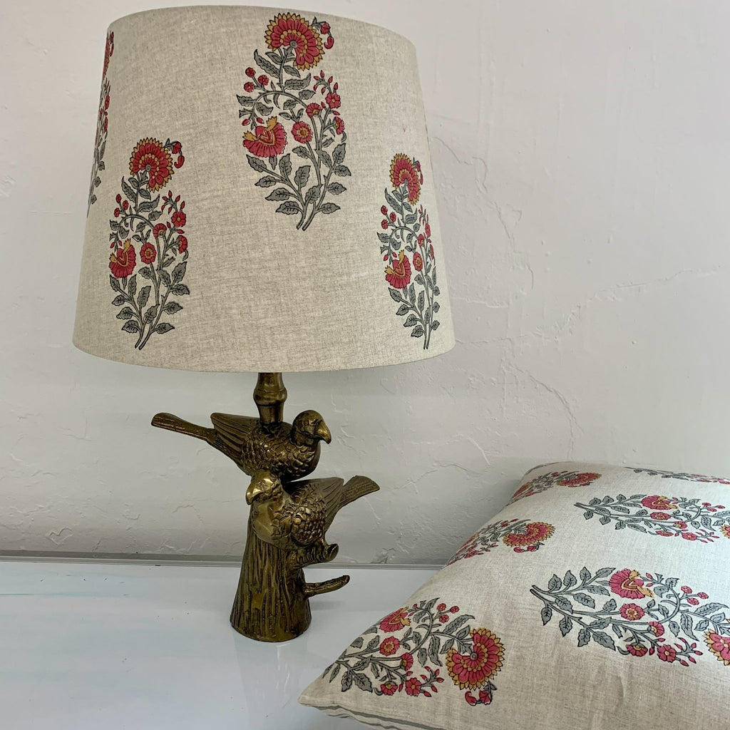 Buy Bird Lamp Base - Raw Antique Gold by Ruby Star Traders - at White Doors & Co