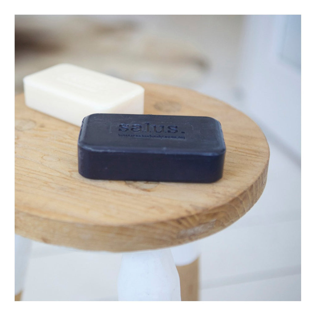 Buy Black Clay Soap by Salus - at White Doors & Co