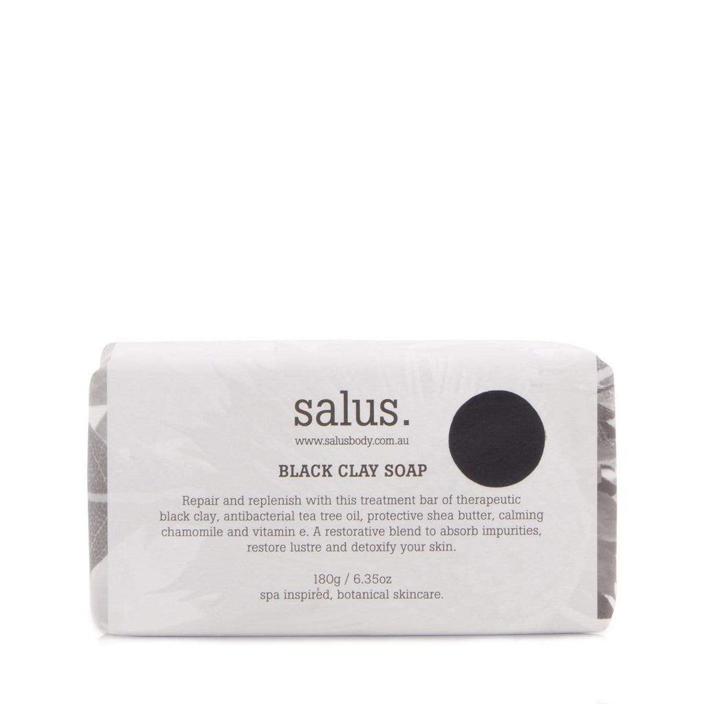 Buy Black Clay Soap by Salus - at White Doors & Co