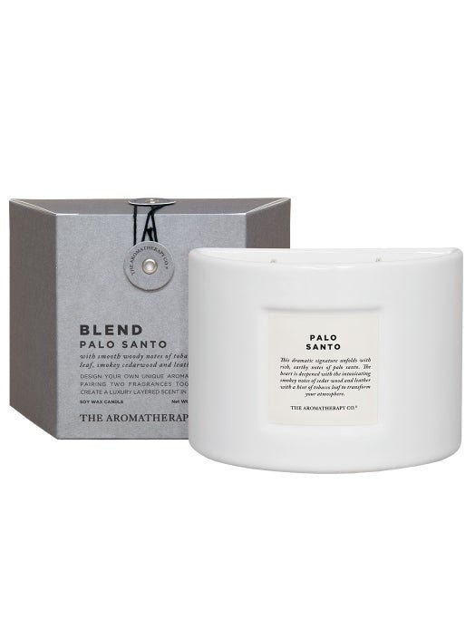 Buy Blend Candle 280g Palo Santo by The Aromtherapy Company - at White Doors & Co