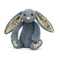 Buy Blossom Dusky Blue Bunny -Medium by Jellycat - at White Doors & Co