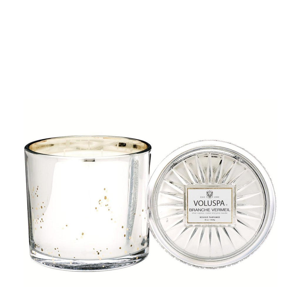 Buy Branche Vermeil Grande Candle by Voluspa - at White Doors & Co