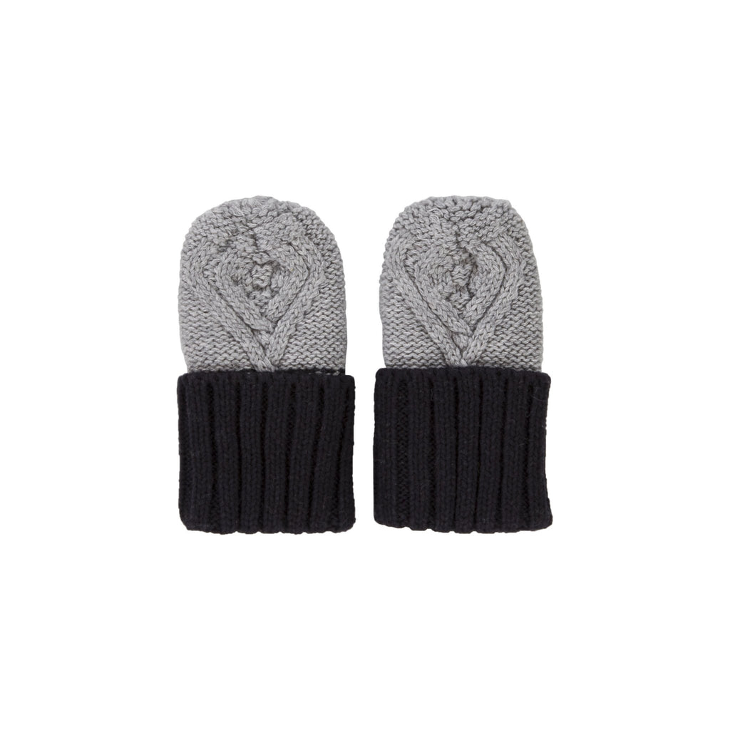 Buy Cable Knit - Grey /Navy by Acorn Kids - at White Doors & Co