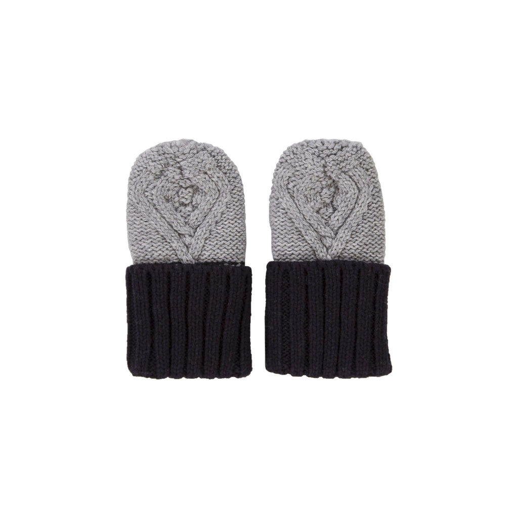 Buy Cable Knit - Grey /Navy by Acorn Kids - at White Doors & Co